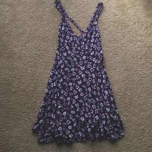 Kimchi Blue purple floral strappy dress
